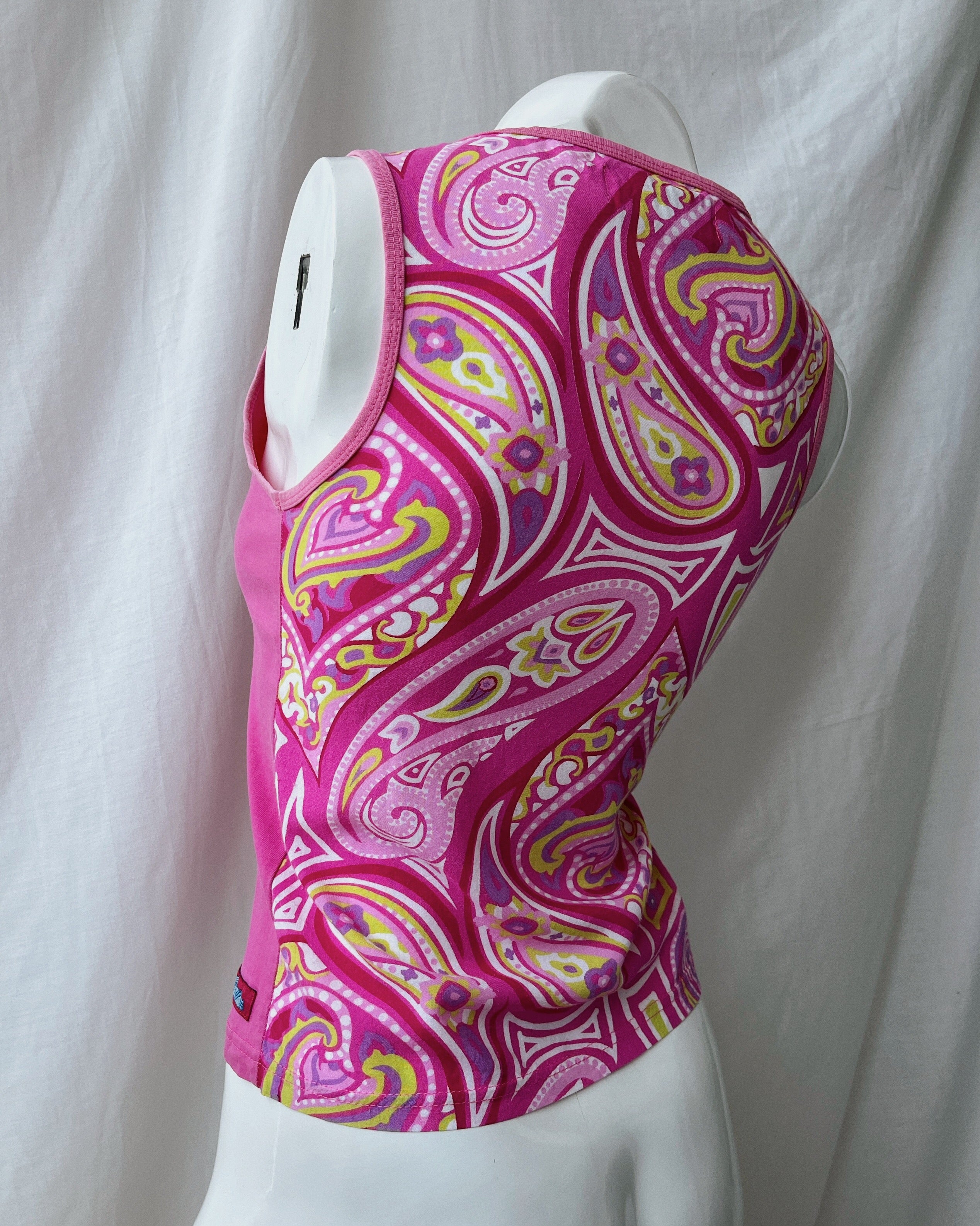100% cotton Y2K top (2XS/XS)