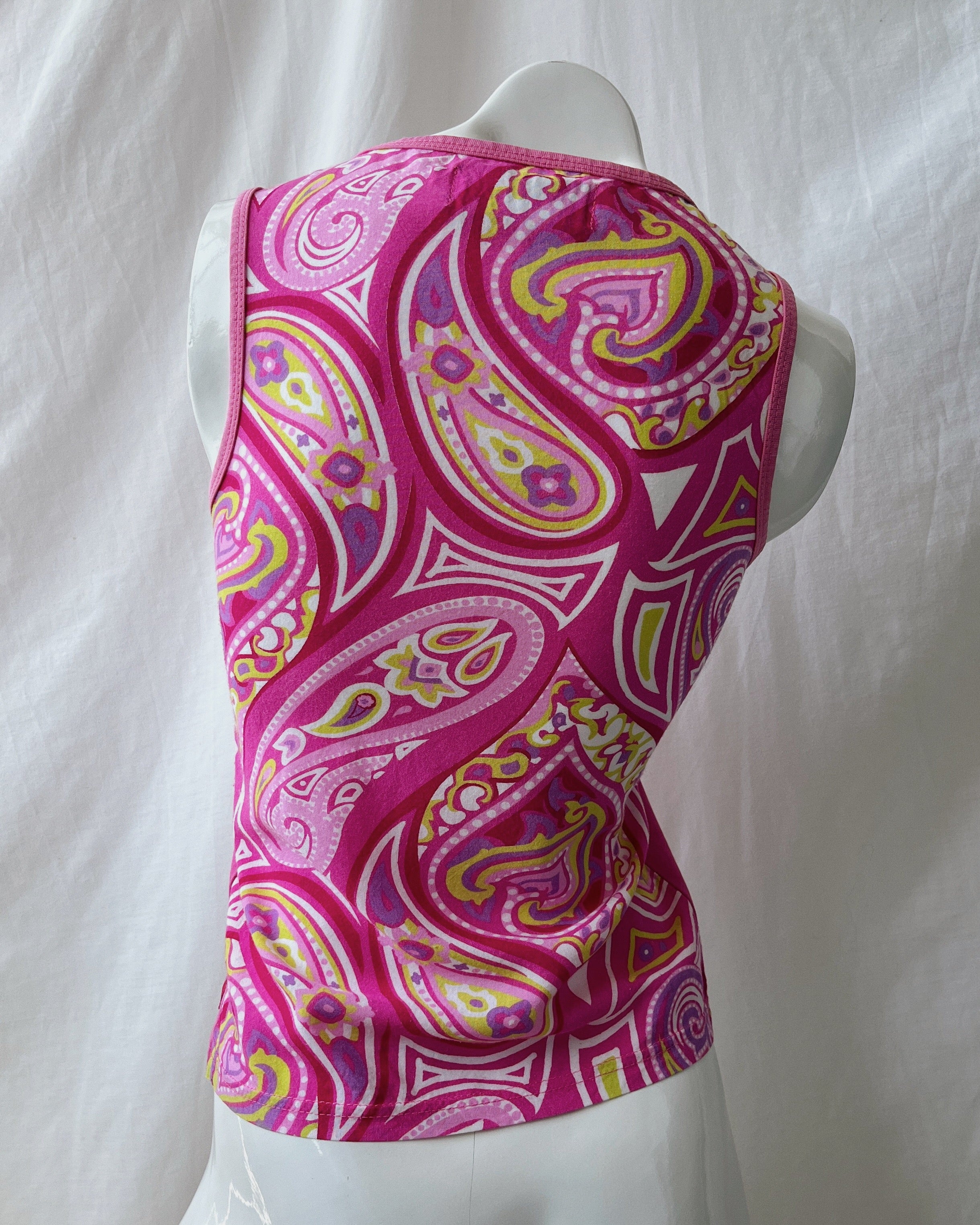 100% cotton Y2K top (2XS/XS)