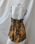 Babydoll floral top (S)