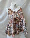 Babydoll paisley top (S)