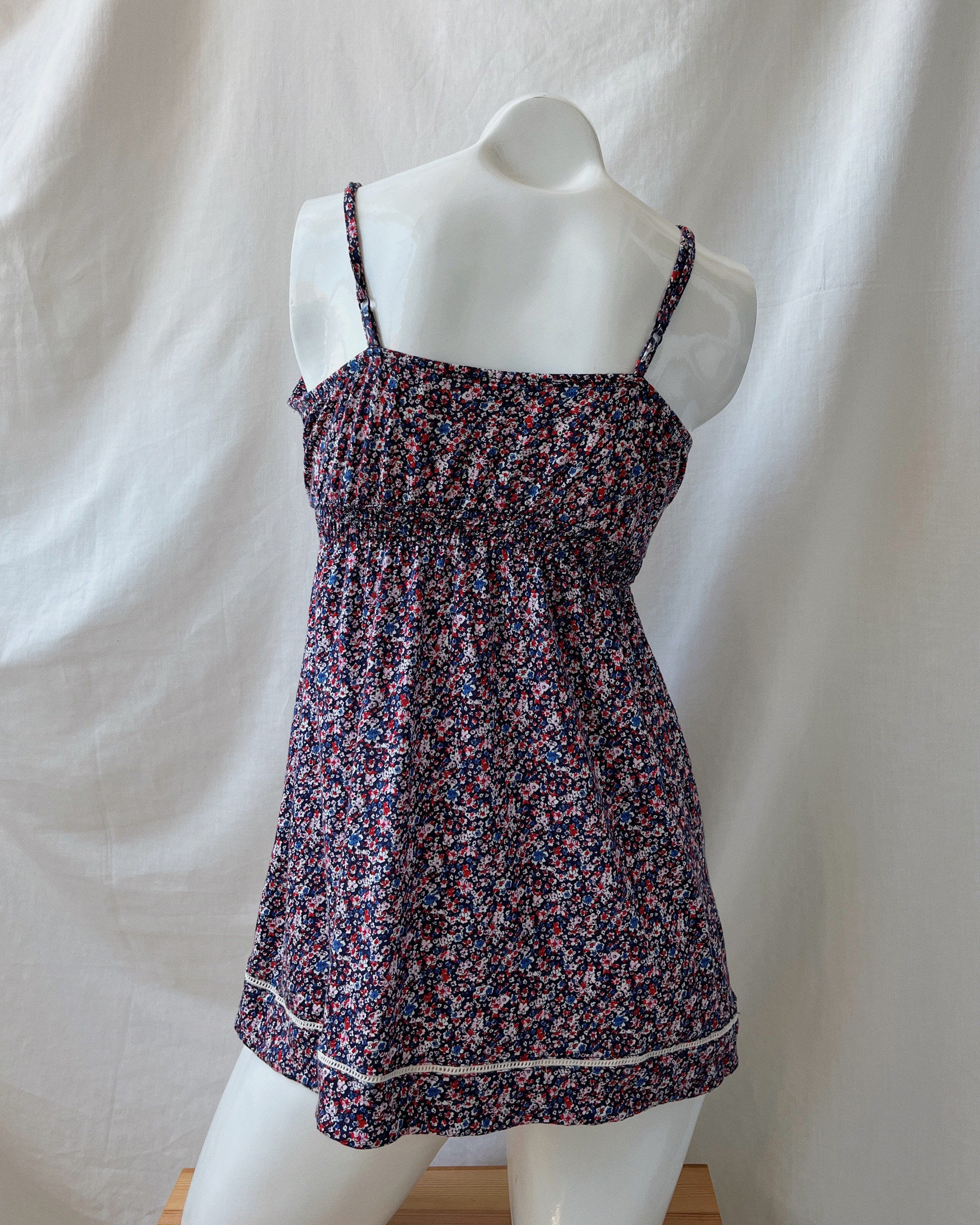 Floral babydoll top (XS-M)