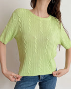 Vintage knit t-shirt (XS-XL)