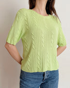 Vintage knit t-shirt (XS-XL)