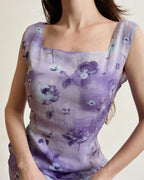 Vintage lilac dress (M/L)
