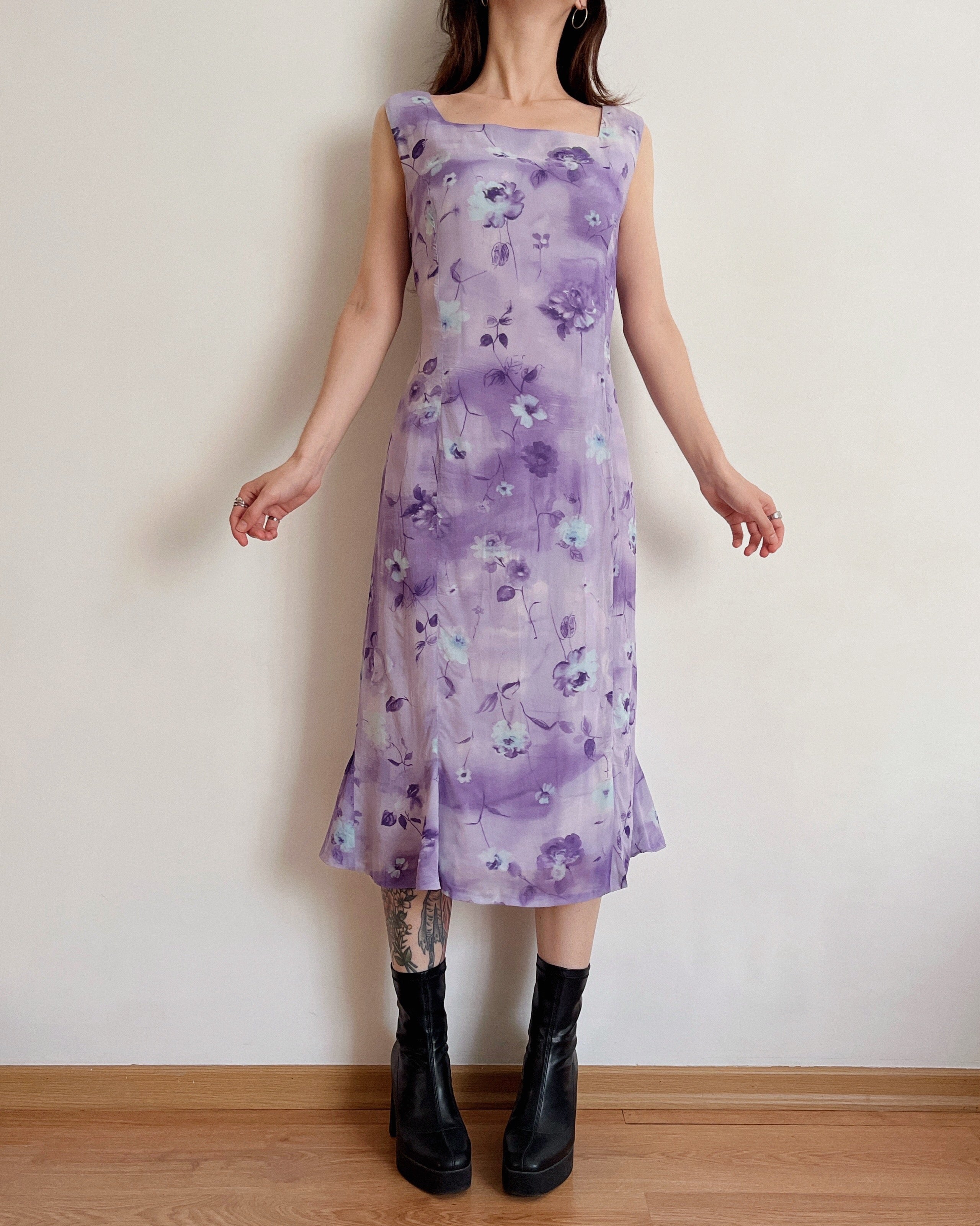 Vintage lilac dress (M/L)