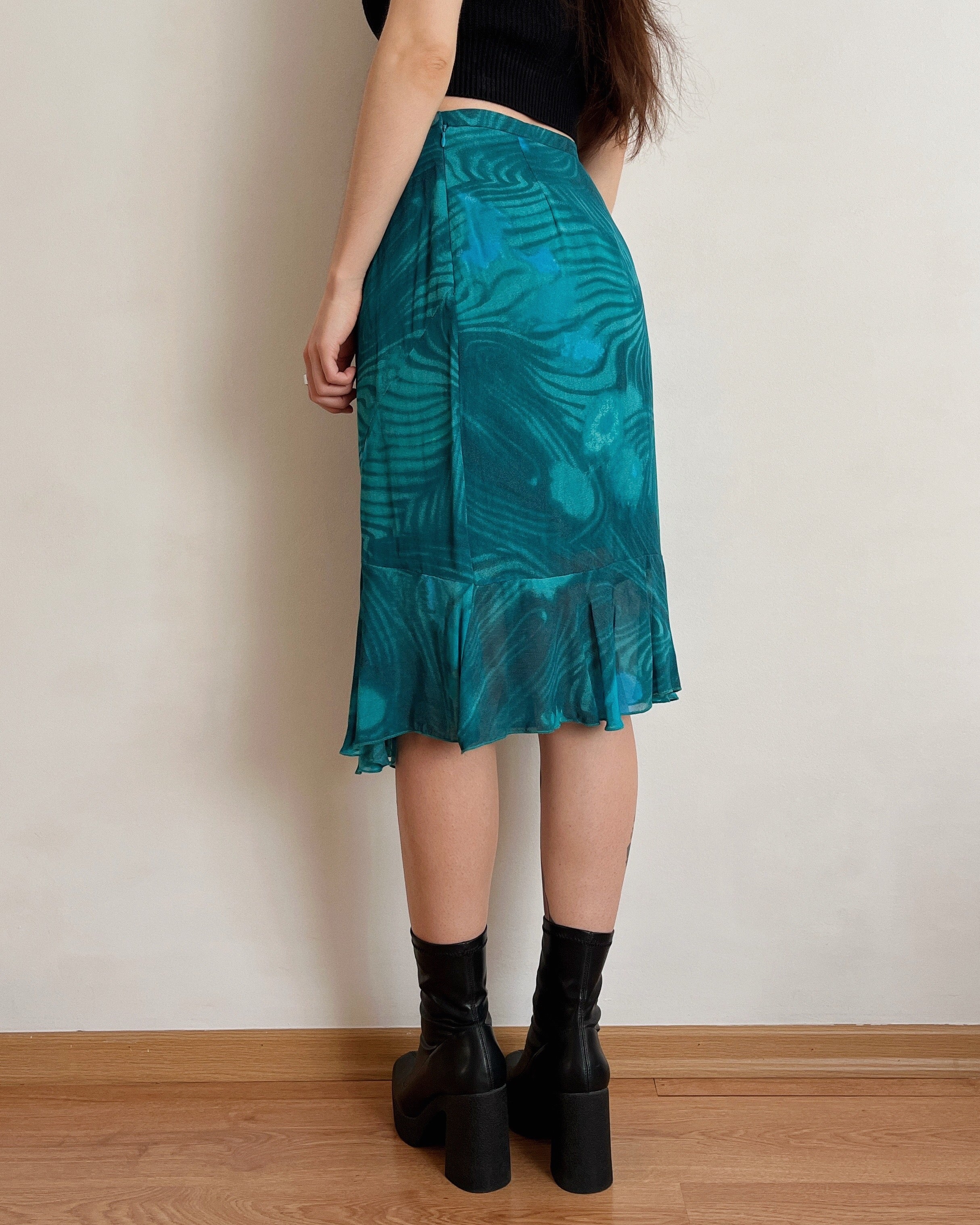 Vintage midi skirt (XS)