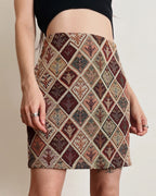 Tapestry mini skirt (M)