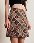 Tapestry mini skirt (M)