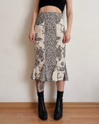 Vintage midi skirt (M)