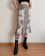 Vintage midi skirt (M)