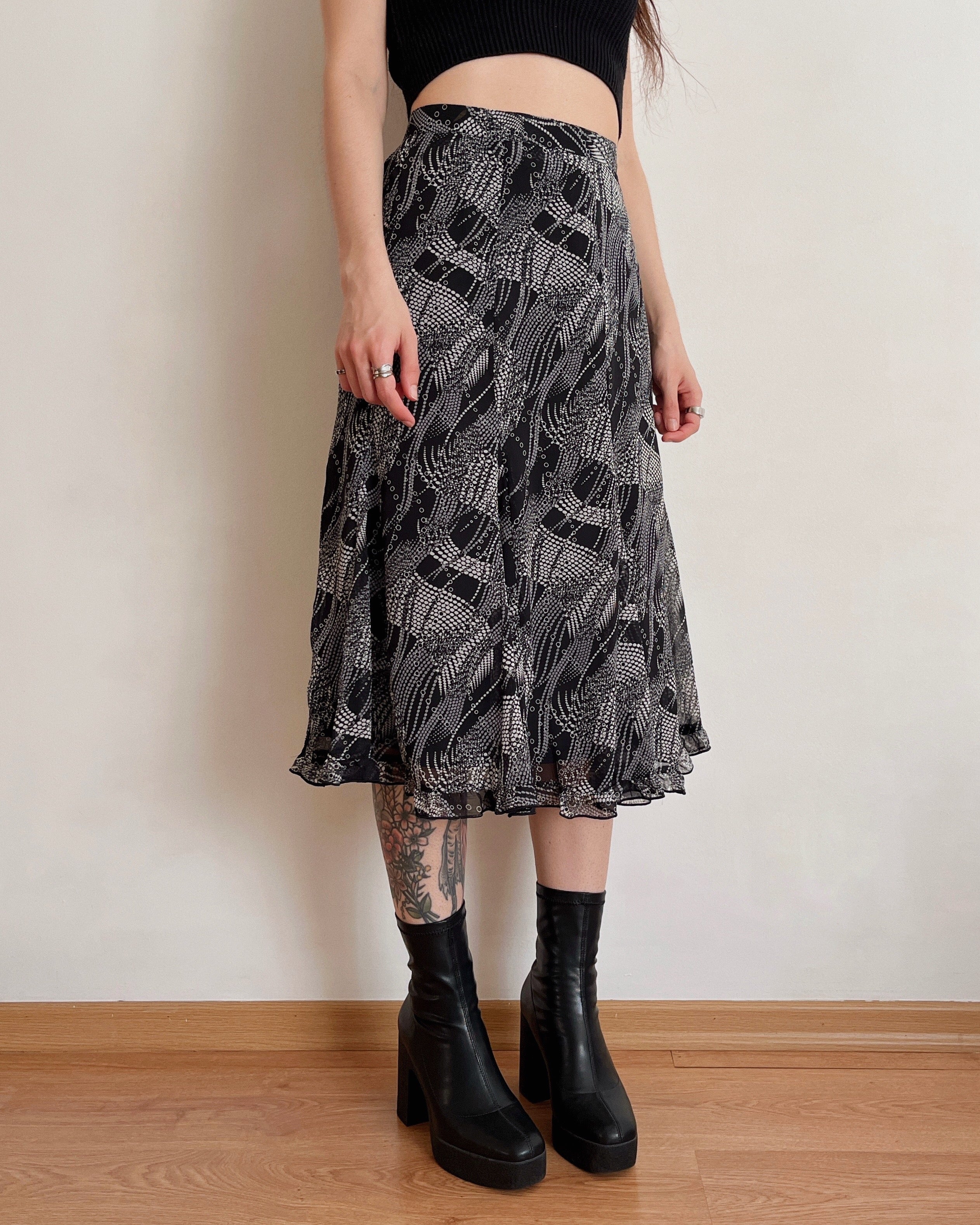Vintage midi skirt (S/M)