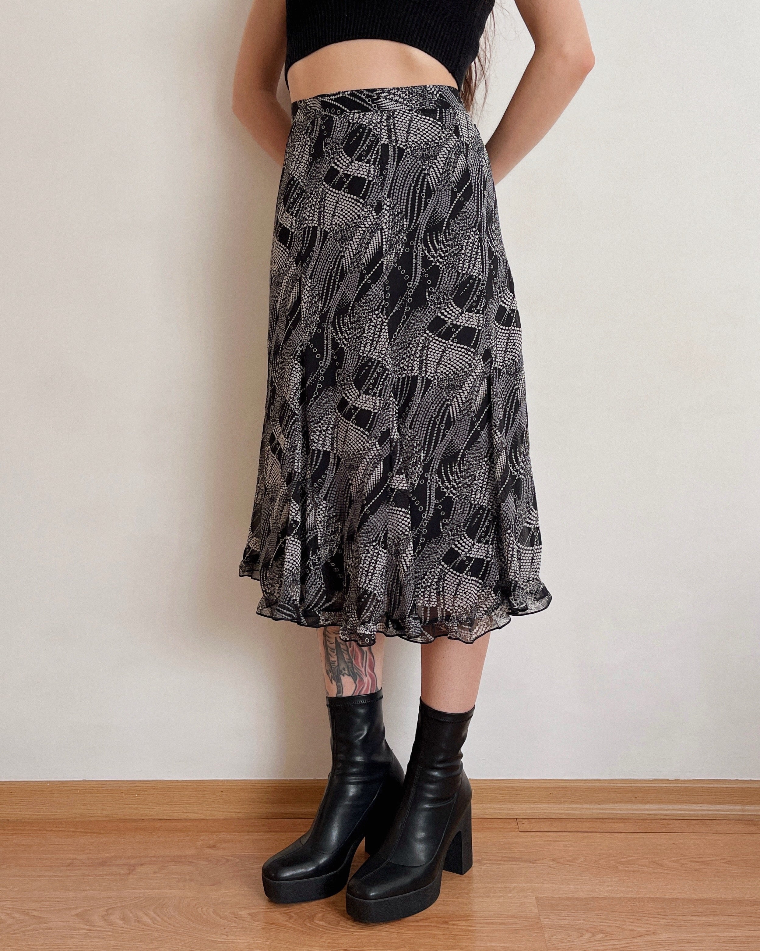 Vintage midi skirt (S/M)