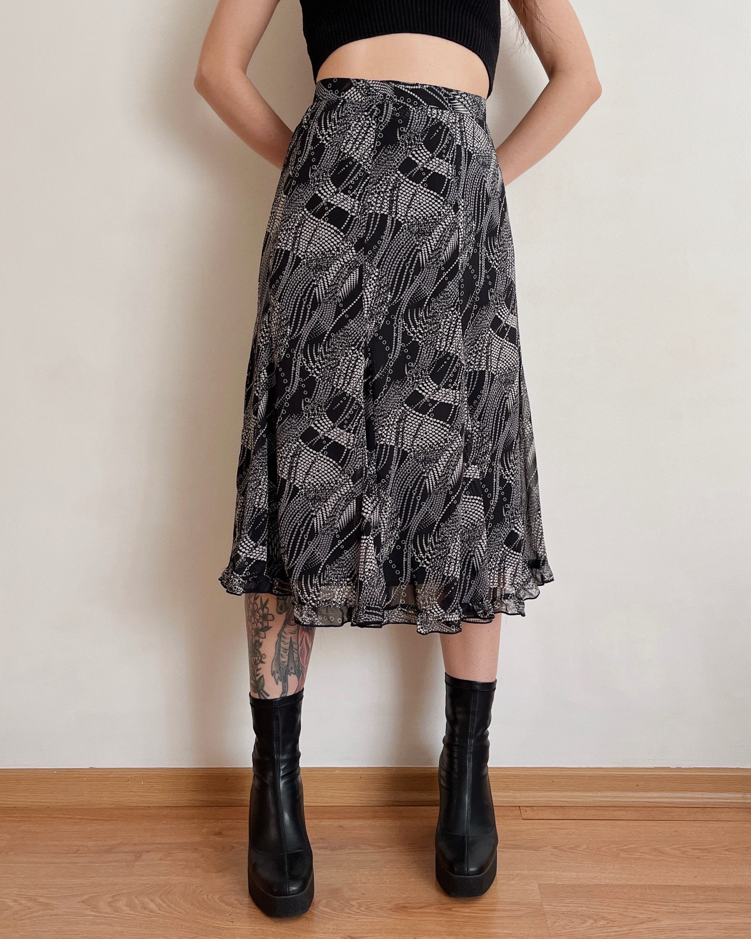 Vintage midi skirt (S/M)