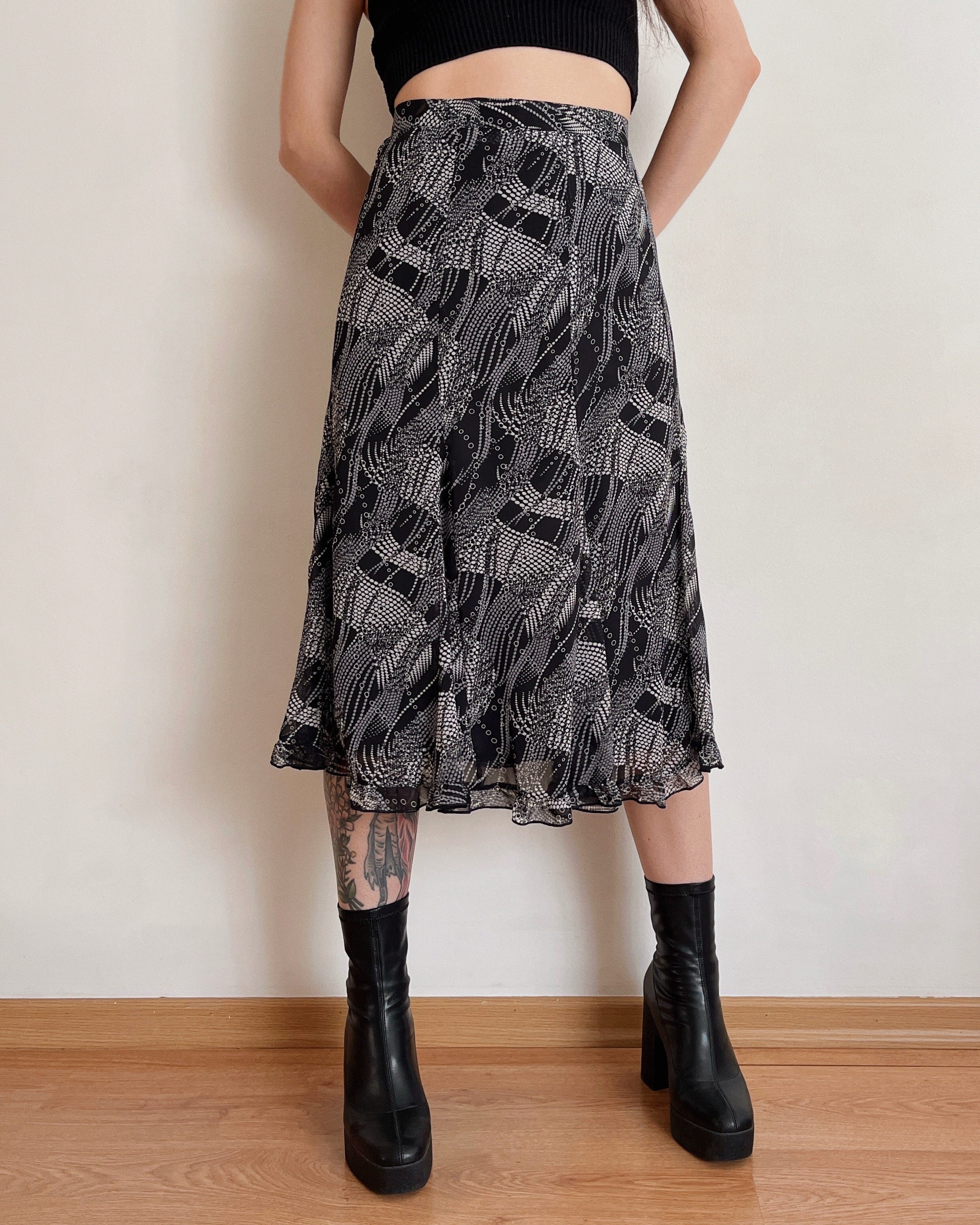 Vintage midi skirt (S/M)