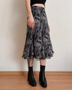 Vintage midi skirt (S/M)