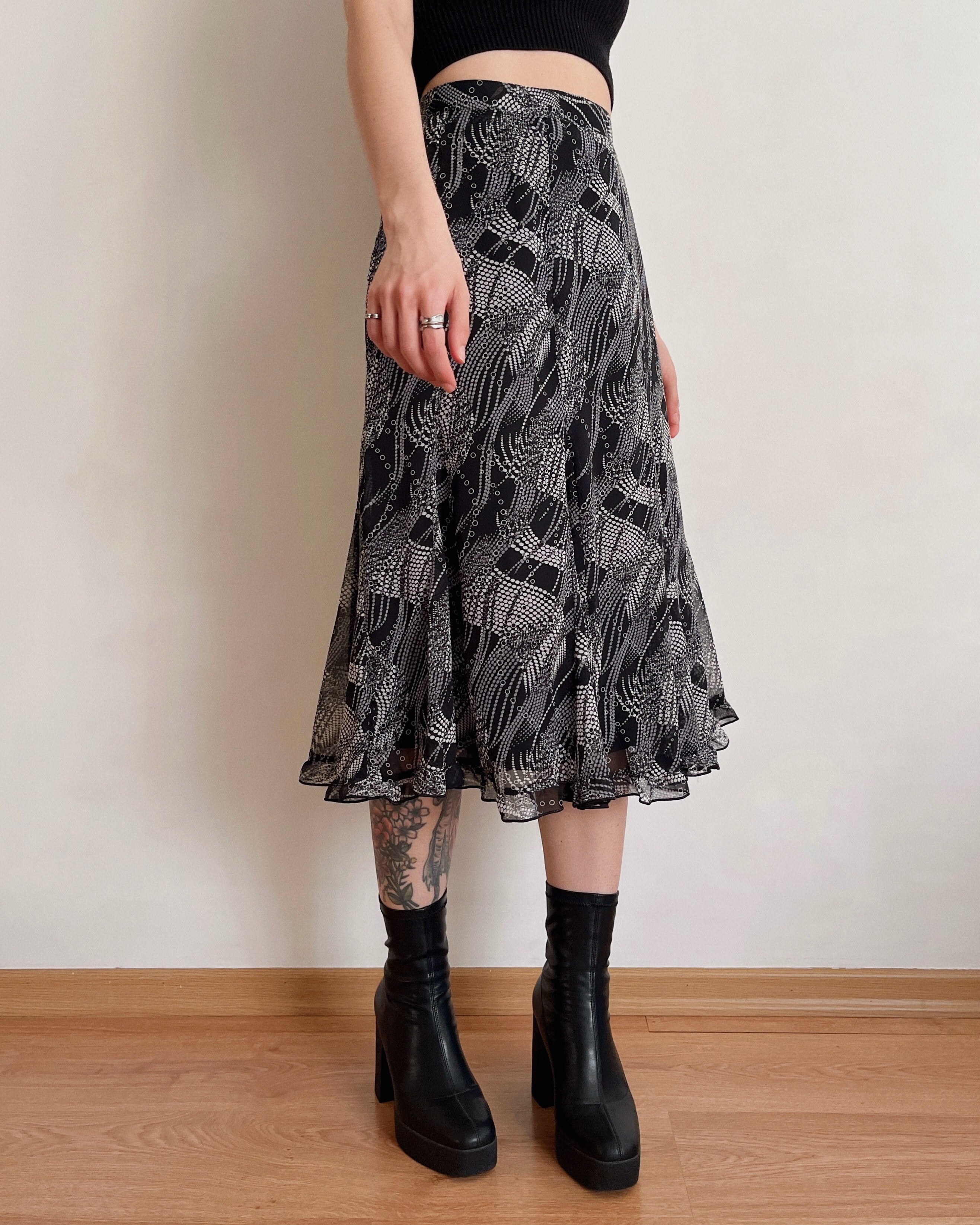 Vintage midi skirt (S/M)