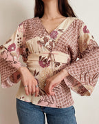 Floral top (L)