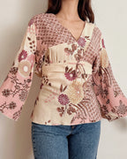 Floral top (L)