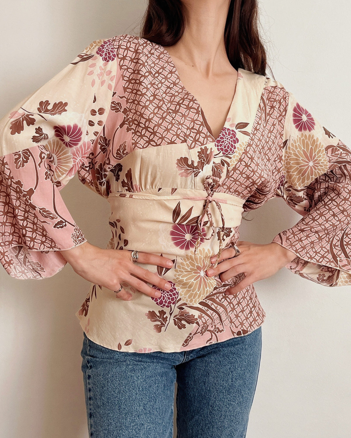 Floral top (L)