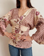 Floral top (L)