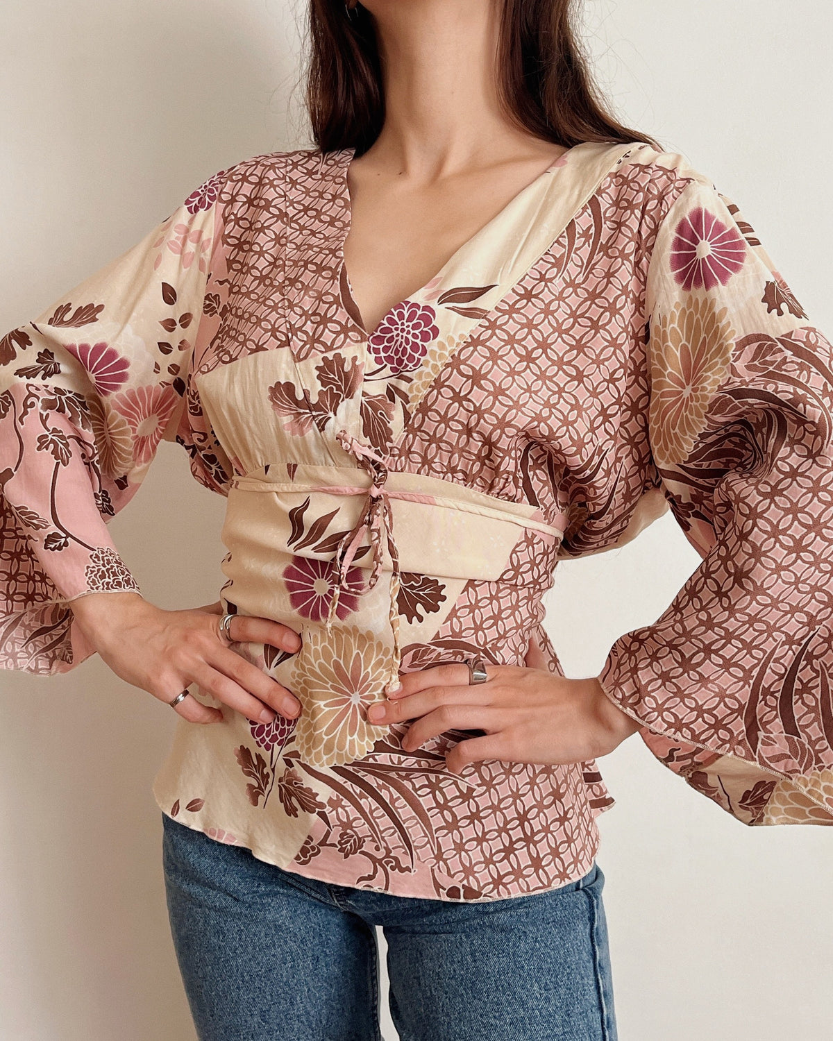 Floral top (L)