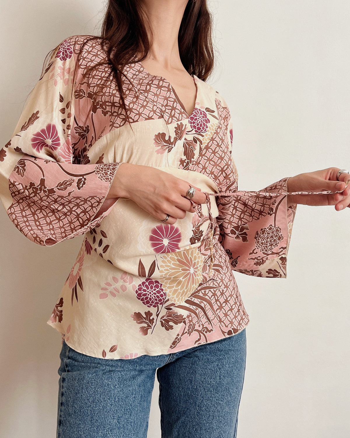 Floral top (L)