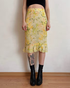 Vintage midi skirt (2XL)