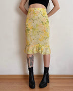 Vintage midi skirt (2XL)