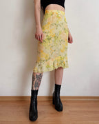 Vintage midi skirt (2XL)