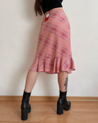 Pink midi skirt (XS/S)