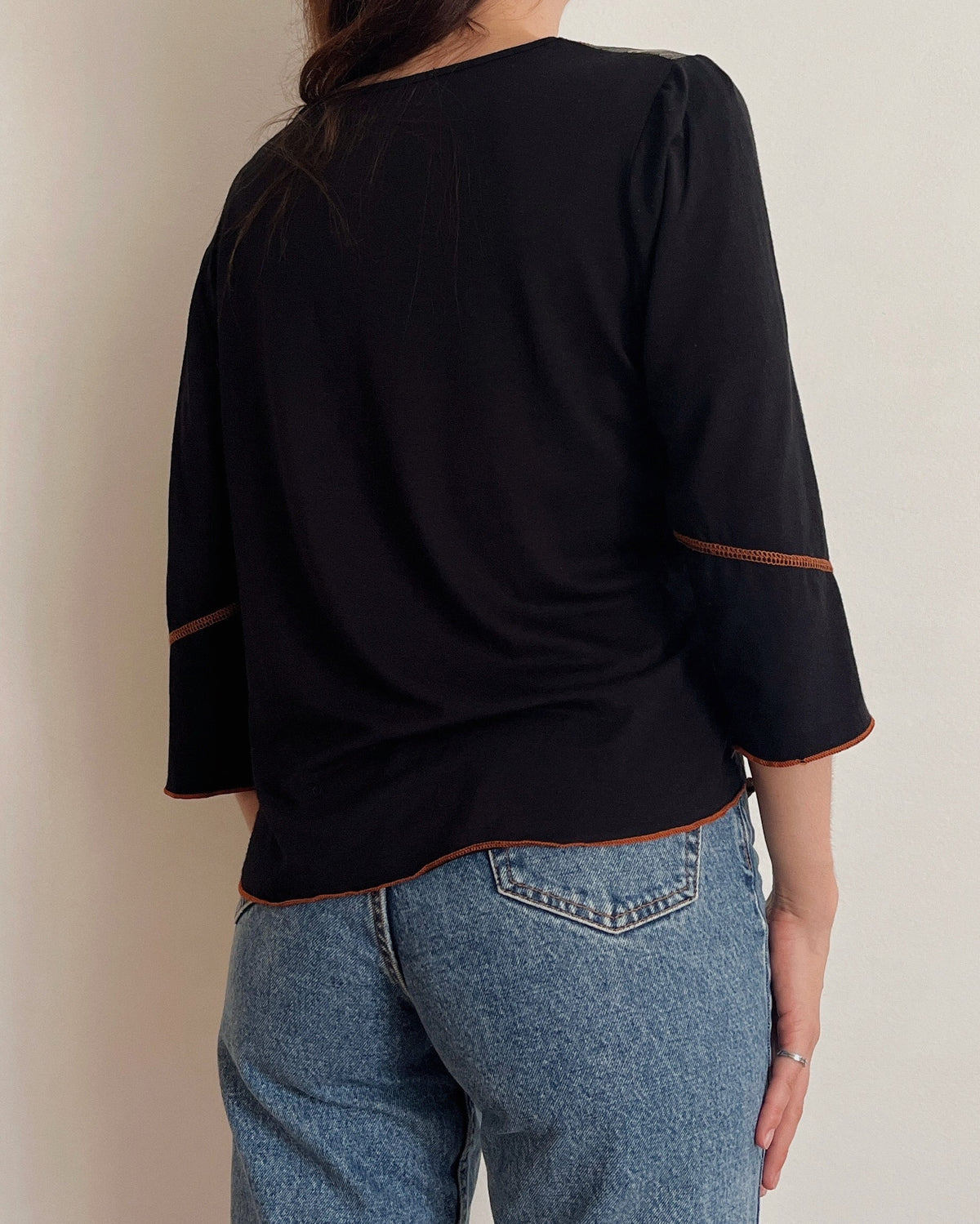 Asymmetric vintage top (M-XL)