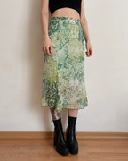 Vintage midi skirt (5XL/6XL)