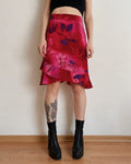 Asymmetric midi skirt (2XL)