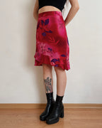 Asymmetric midi skirt (2XL)