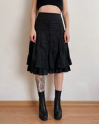100% cotton midi skirt (M/L)