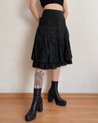 100% cotton midi skirt (M/L)