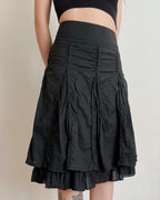 100% cotton midi skirt (M/L)