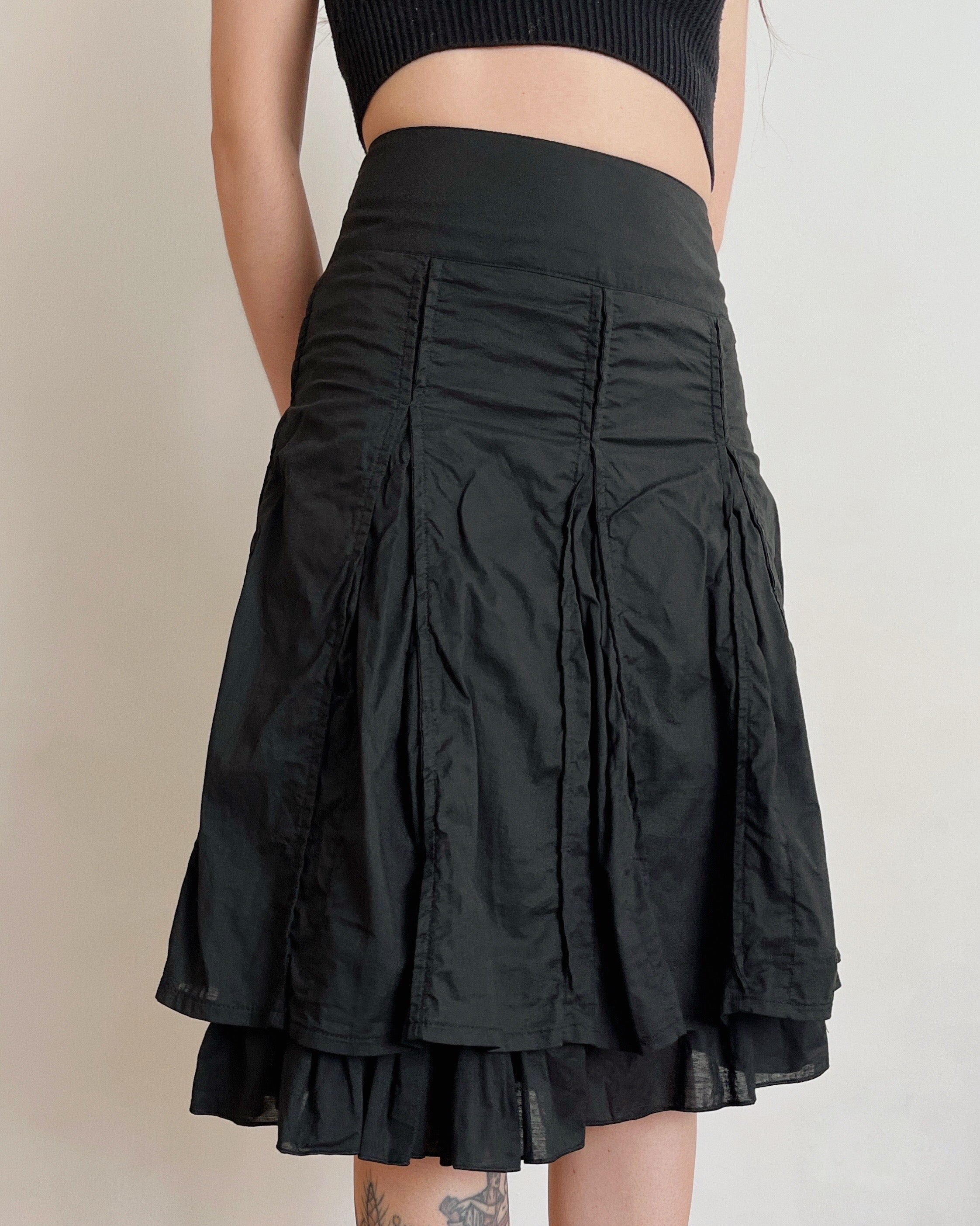 100% cotton midi skirt (M/L)