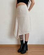 Asymmetric midi skirt (M)