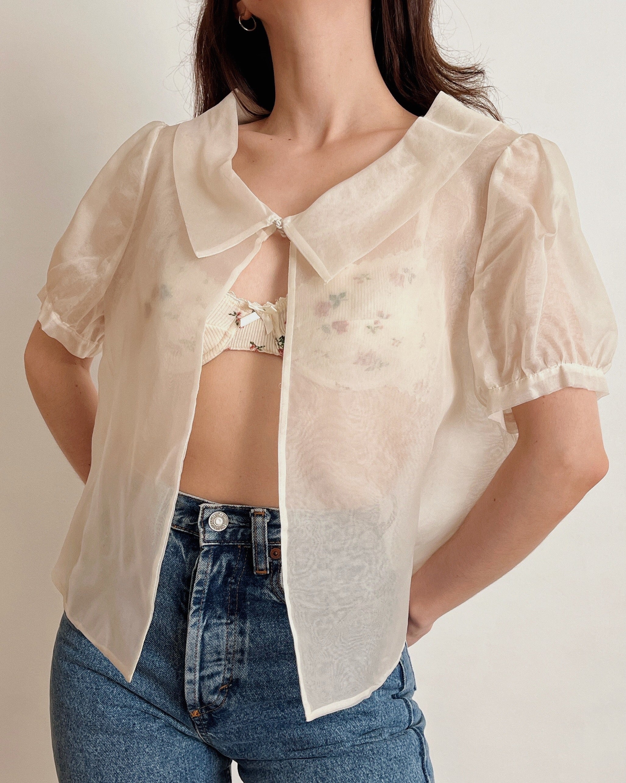 100% silk bolero (M/L)