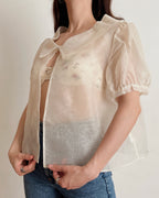 100% silk bolero (M/L)
