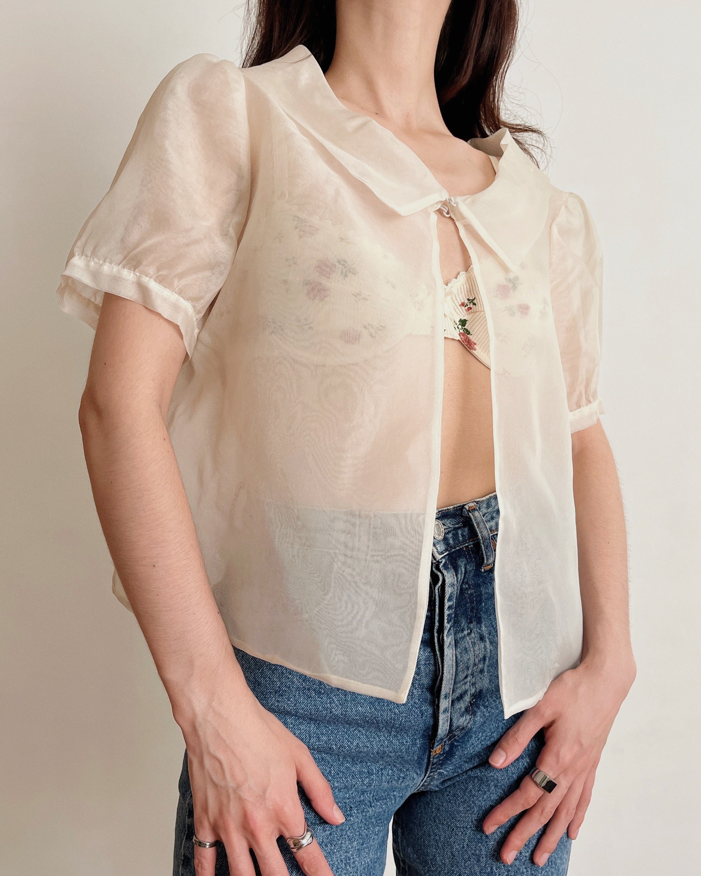 100% silk bolero (M/L)