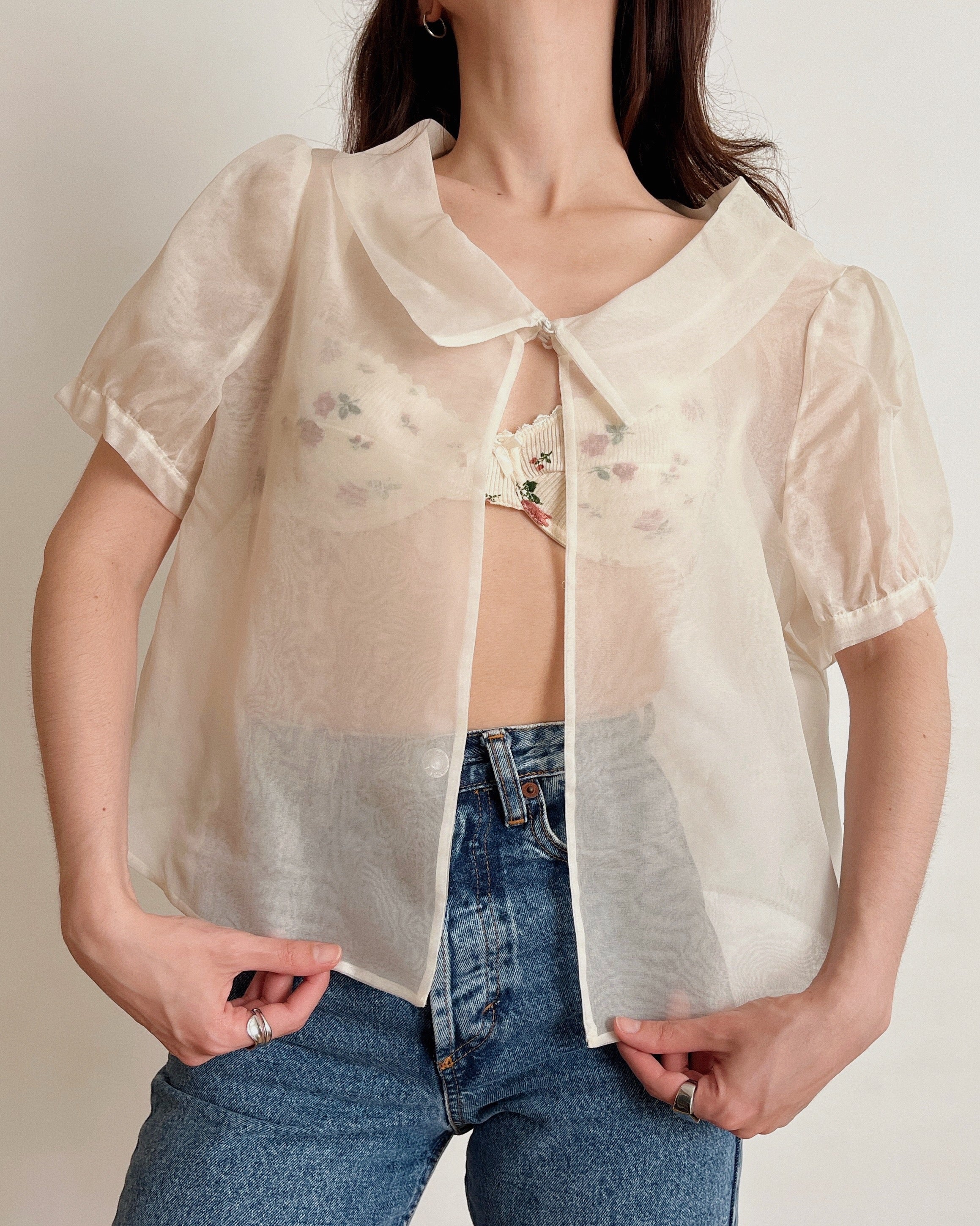 100% silk bolero (M/L)