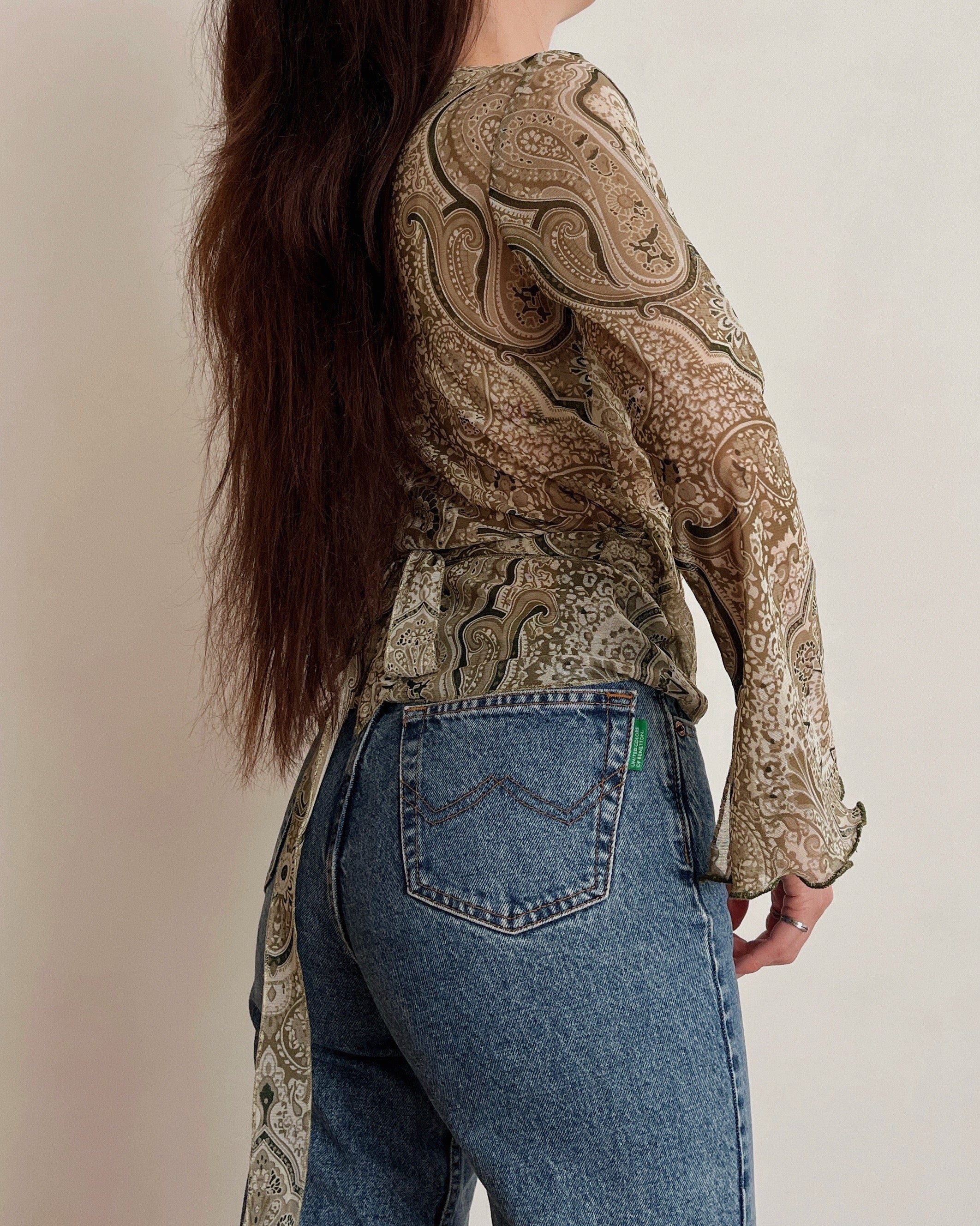 Mesh wrap top (XS-L)
