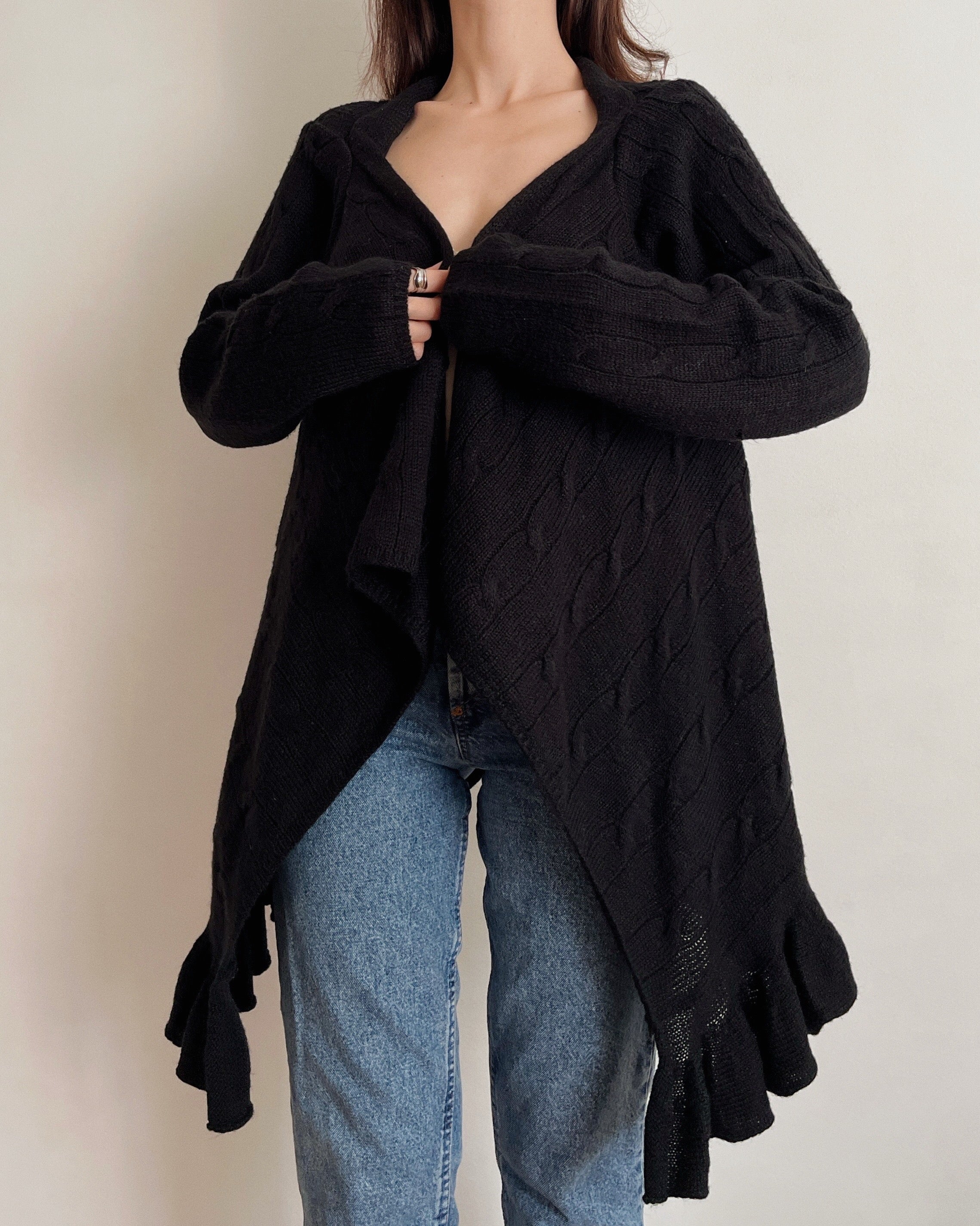 Asymmetric cardigan (XL)