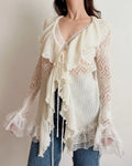 Asymmetric fairy cardigan (XS/S)