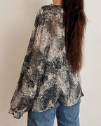 Vintage mesh blouse (L/XL)