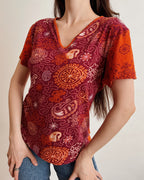 100% cotton vintage top (L)