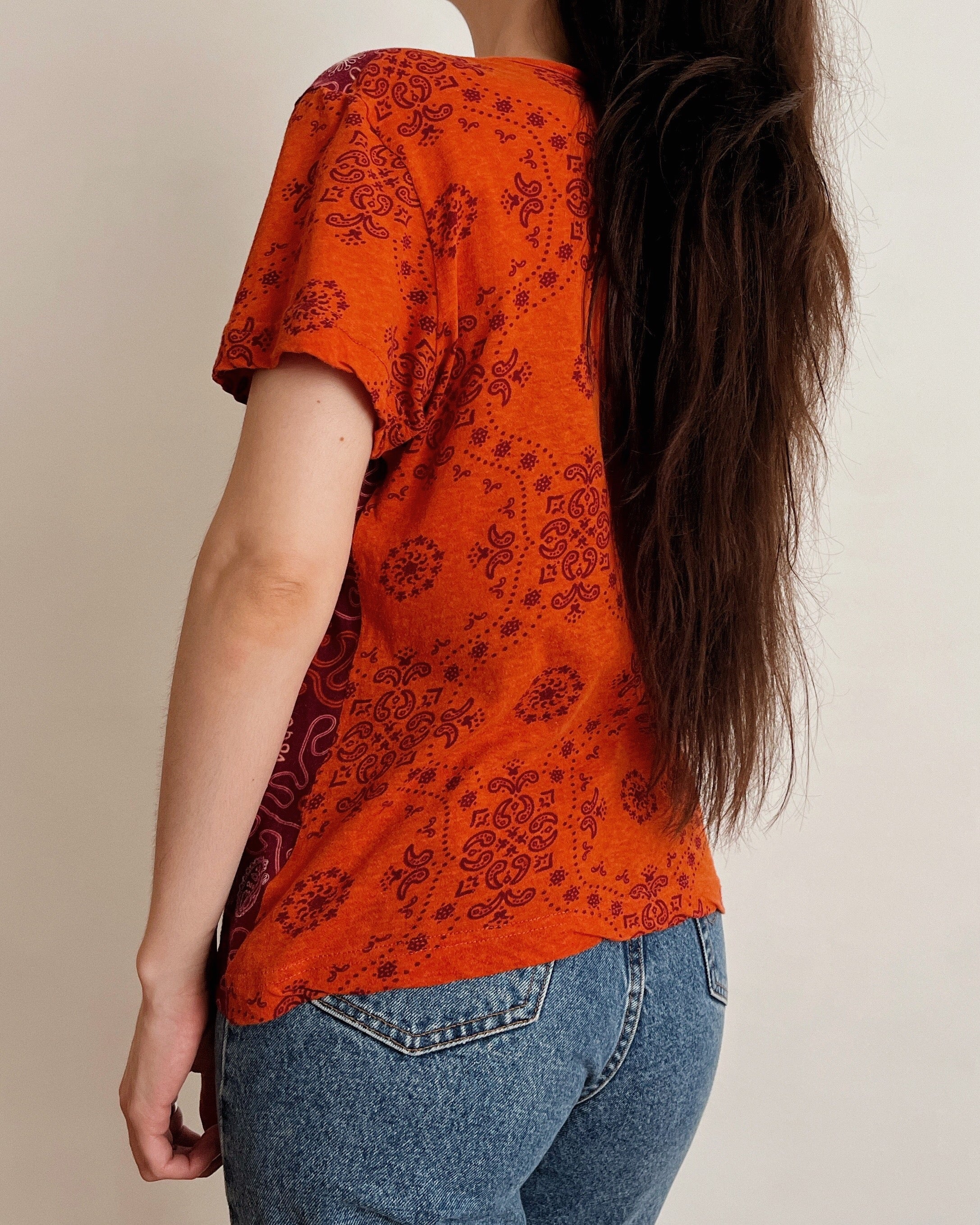 100% cotton vintage top (L)