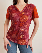 100% cotton vintage top (L)